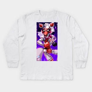 lolbit (4) Kids Long Sleeve T-Shirt